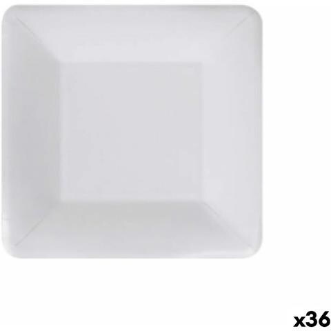 Set Di Piatti Algon Monouso Bianco Cartone 18 Cm (36 Unità) - Foto 1