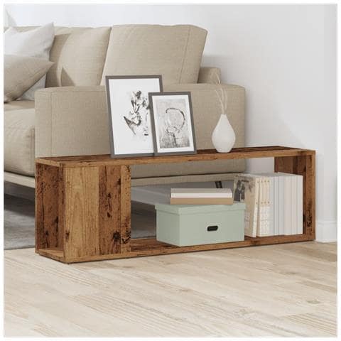 Mobile Porta Tv Legno Antico 100x24x32 Cm In Legno Multistrato - Foto 3