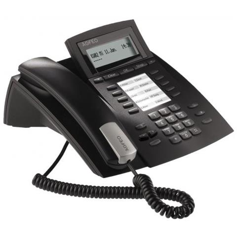 Agfeo St 22 Telefono Analogico Nero Identificatore Di Chiamata - Foto 1