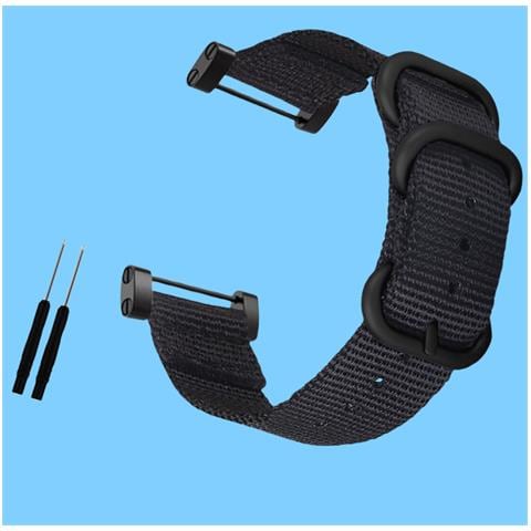 Cinturino In Nylon Per Orologio Suunto Core Expedition Series Black - Foto 2
