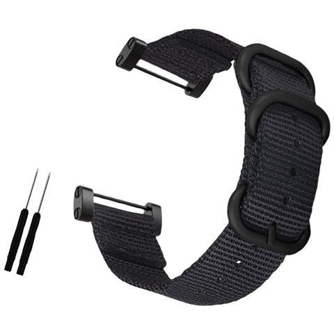 Cinturino In Nylon Per Orologio Suunto Core Expedition Series Black - Foto 3