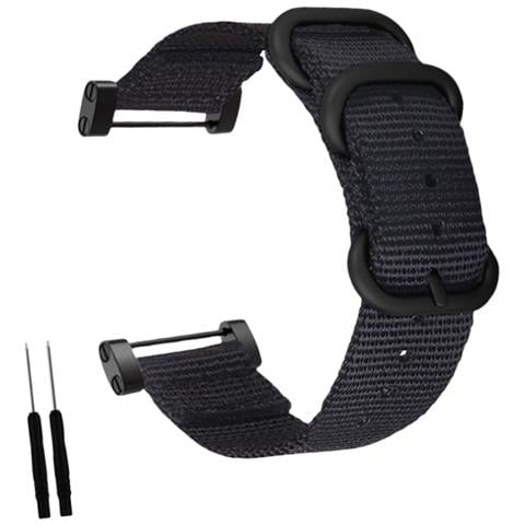 Cinturino In Nylon Per Orologio Suunto Core Expedition Series Black - Foto 1