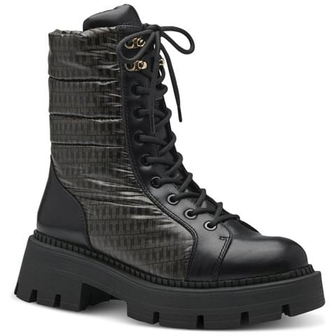 Black Casual Closed Booties Stivaletti Sintetico E Tessile Scarpe Donna Nero Eu 37, 1-26232-41 098 - Foto 1