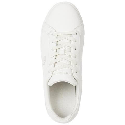 Platform Court Sneaker Ecru Sneakers Pelle Scarpe Donna Beige Eu 40, Fw0fw07912 Ybl - Foto 3