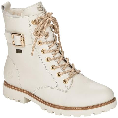 White Casual Closed Ladies Mid Height Boots Stivaletti Pelle Scarpe Donna Bianco Eu 38, D8475-80 - Foto 1