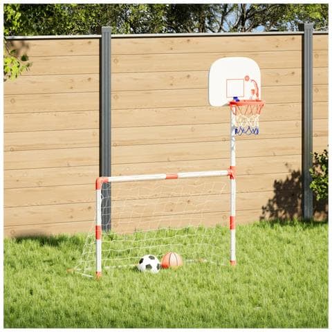 Set da Calcio e Basket per Bambini con Palloni 98x50x70 cm - Foto 2