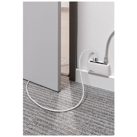 74382 adattatore per inversione del genere dei cavi USB 3.0 type A RJ45 Bianco - Foto 11