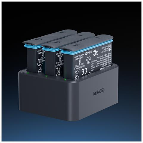 Insta360 CINSBBMJ carica batterie Batteria per telecamera sportiva USB - Foto 2