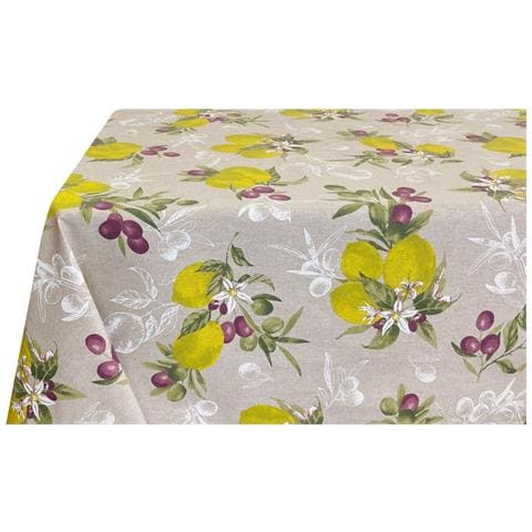 Tovaglia Miros Resinata Antimacchia Copritavolo Cucina Disegno Capri 140x180 Capri - Foto 5