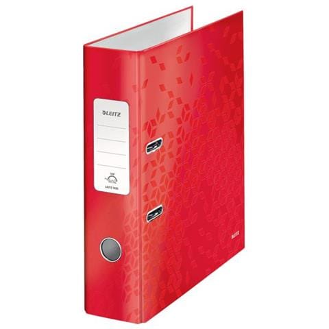 Leitz Wow Raccoglitore Ad Anelli A4 Rosso - Foto 1