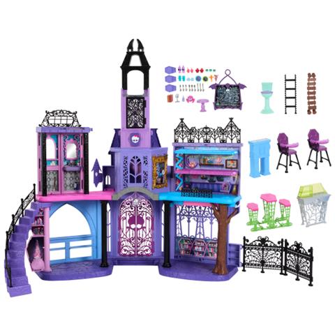Monster High Casa Delle Bambole Haunted High, Oltre 35 Accessori - Monster High - Hlp88 - Foto 2