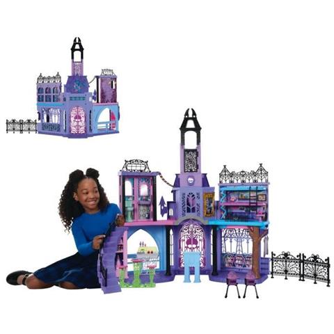 Monster High Casa Delle Bambole Haunted High, Oltre 35 Accessori - Monster High - Hlp88 - Foto 3