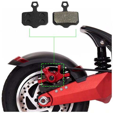 Pastiglie Freno Joyor Y5s /y6s /y8s /y10, Vsett 10+ / 11+ - Foto 2