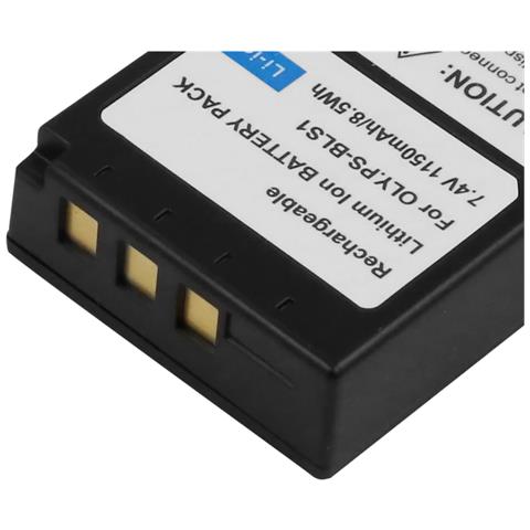 Batteria Per Olympus Bls-1 Fotocamera Li-ion 7.4v 1150mah 8.5wh - Foto 2