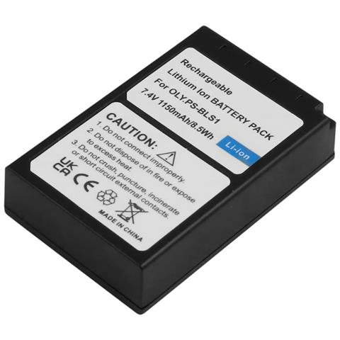 Batteria Per Olympus Bls-1 Fotocamera Li-ion 7.4v 1150mah 8.5wh - Foto 1