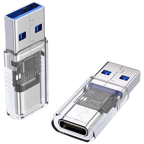 Adattatore Usb 3.2 A Type-c Reversibile: Trasferimento Dati Ad Alta Velocità E Design Compatto - Foto 2