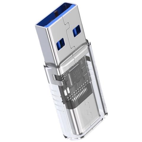 Adattatore Usb 3.2 A Type-c Reversibile: Trasferimento Dati Ad Alta Velocità E Design Compatto - Foto 1