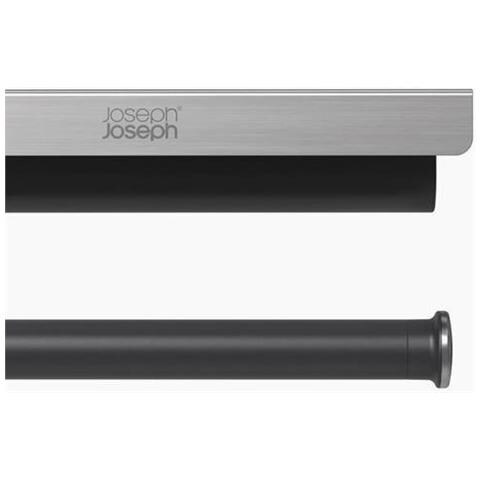 Portarotolo Da Cucina Sotto Mensola Rollgrip Acciaio Inox Facile Da Usare Con Una Mano Design Compatto Installazione Semplice Braccio A Molla Elegante Colore Grigio Acciaio - Foto 6