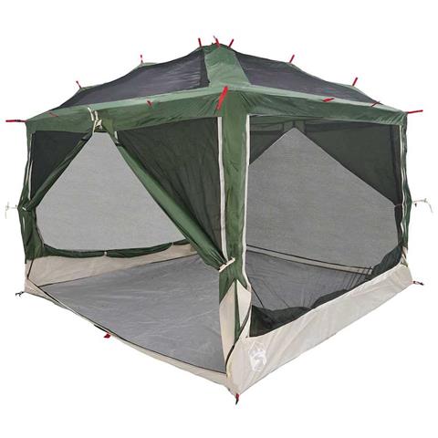 Tenda interna con tetto Verde e Grigio 300 x 300 x 250 cm - Foto 1