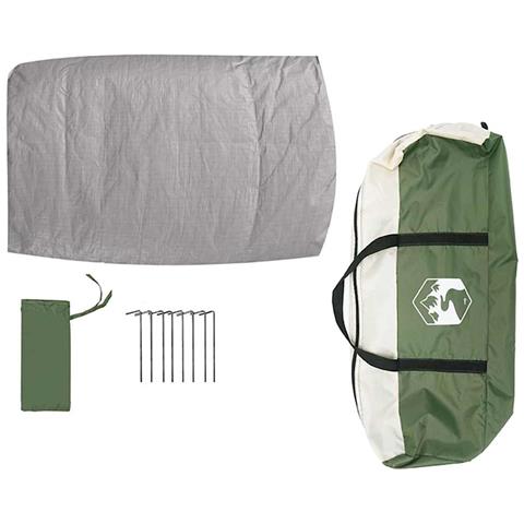 Tenda interna con tetto Verde e Grigio 300 x 300 x 250 cm - Foto 9