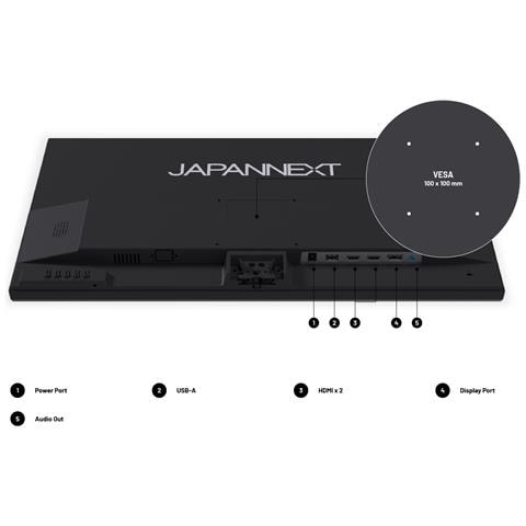 Monitor 28" IPS Flat JN-I280UHD60F-P 4K Ultra HD Tempo di risposta 5 ms - Foto 10