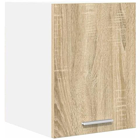 Armadio pensile Riga Quercia Sonoma e Bianca 30 x 31 x 40 cm - Foto 1