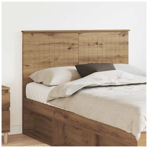 Testiera Rovere artigianale 135 cm Legno multistrato - Foto 2