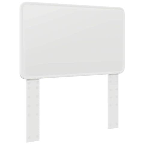 Testiera con testiera Bianco 80 cm Legno multistrato - Foto 1