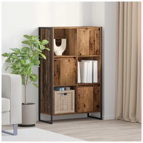 Armadio per Libri Legno vecchio 68 x 30 x 108.5 cm - Foto 2