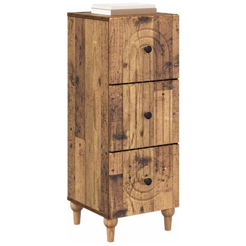 Mobile con Cassetti Legno antico 33 x 34,5 x 90 cm - Foto 2