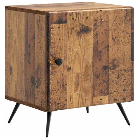Armadio da Notte Legno antico 43 x 34,5 x 50 cm - Foto 1