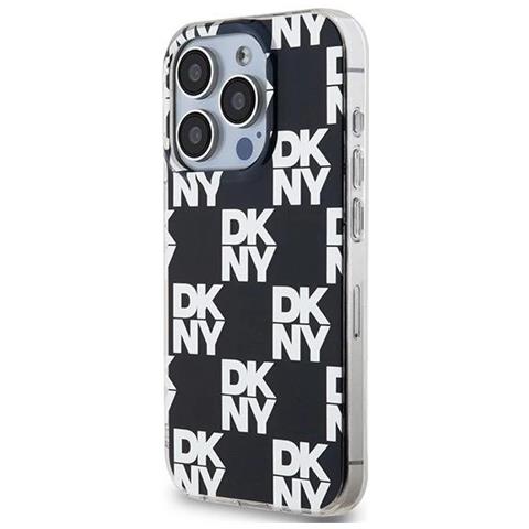 Dkny Iml Custodia A Righe E Tinta Unita Per Iphone 15 Pro Max - Nera - Foto 7