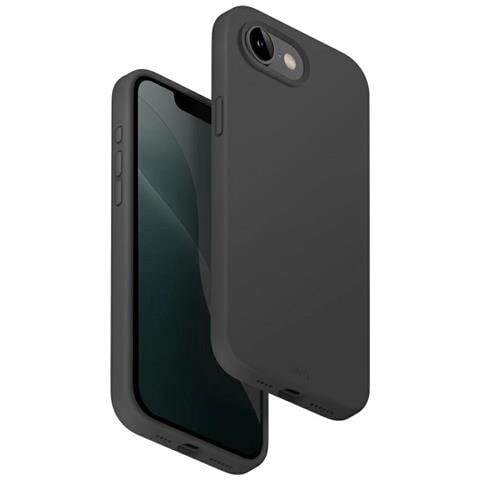 Uniq Lino Magclick Custodia Di Ricarica Magnetica Per Iphone 16e, Grigia - Foto 1
