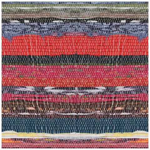 panchina 40 x 30 x 45 cm Pelle Vera Multicolore - Foto 9