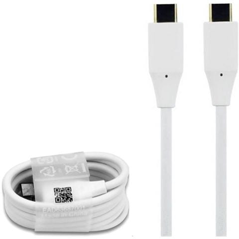 Cavo Type-C Bianco 100cm (Bulk)  - Foto 1