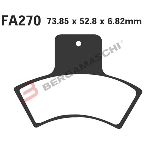 B1r R1427000 Pastiglie R Polaris Atv Post. Fa270r - Foto 1