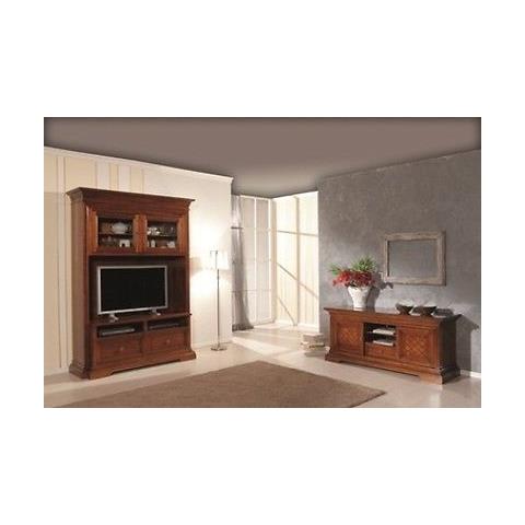 Estea mobili mobile parete porta tv intarsiatalegno massello x ... Parete sala