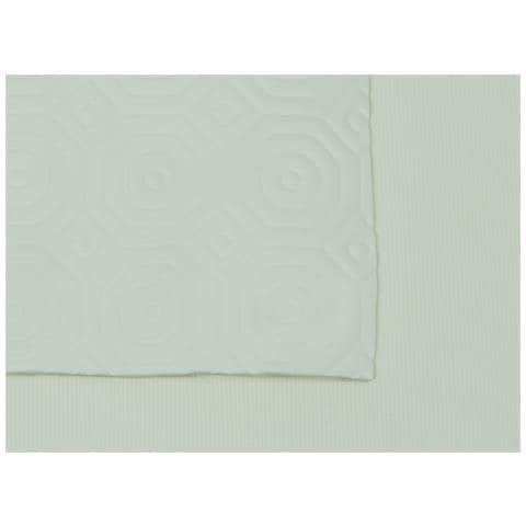 Mollettone Copritavolo Gommato Antiscivolo Protezione Tavolo Colore Bianco 140x210 Bianco - Foto 15