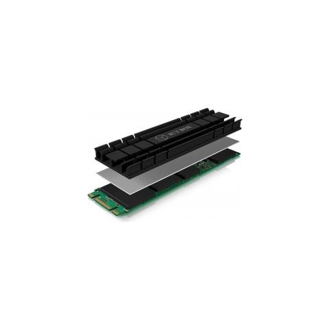 Heat Sink Set For M. 2 2280 Ssd Aluminium 5 Mm Thick - Foto 3