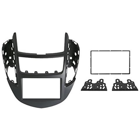 Mascherina Adattatore Autoradio 03695 Con Foro 2din Nero Lucido Chevrolet Trax Dal 2014 - Foto 1