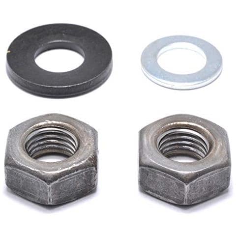 2 Dadi Rondella Variatore Accensione Albero Motore Per Yamaha Aerox Jog-r Bw's Mbk Booster Nitro Mach G Stunt Rocket M10 X 1.25 Polea Ventilado Minarelli Scooter 50 Cc - Foto 1