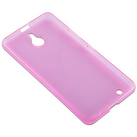 Custodia Compatibile Con Nokia Lumia 850 In Rosa Transparente - Coperchio Protettivo In Silicone Tpu Flessibile - Foto 2