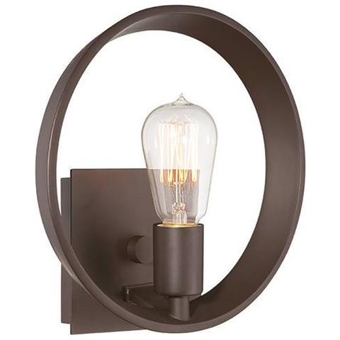 Quoizel Qz / theaterrow1wt - Applique, In Bronzo, 10,2 X 25,4 X 25,4 Cm - Foto 2
