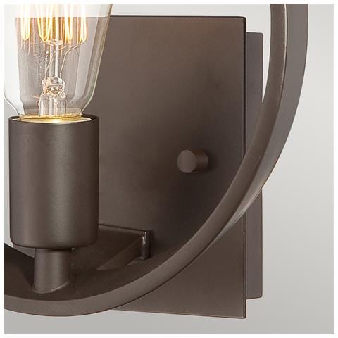 Quoizel Qz / theaterrow1wt - Applique, In Bronzo, 10,2 X 25,4 X 25,4 Cm - Foto 6