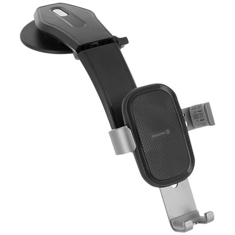 Supporto Automobile Telefono Cruscotto Ventosa Sistema Gravità Nero - Foto 10