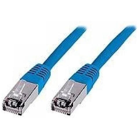 Cavo di rete Cat. 5E SF-UTP 0.5 m - Blu - Foto 1