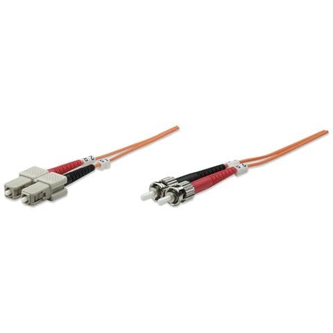 1.0m ST-SC M /M cavo InfiniBand e in fibra ottica 1 m Arancione - Foto 1