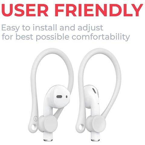 Ganci Per Le Orecchie Per Airpods Bianchi - Foto 10