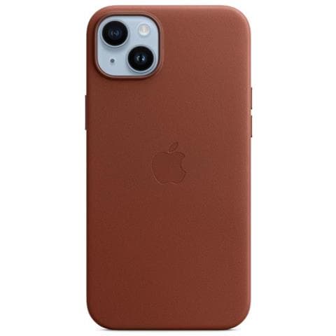 Custodia Iphone 14 Plus In Pelle - Terra D'ombra - Foto 4