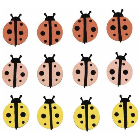 Clip Di Lavanderia In Legno Coccinella - Foto 1